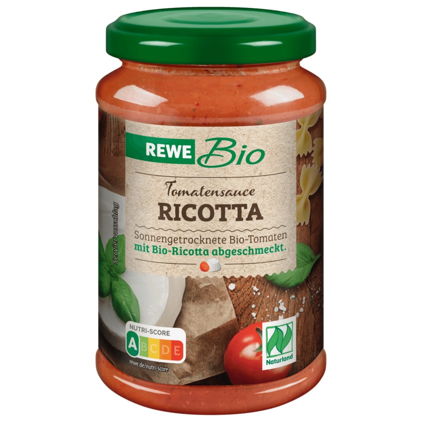REWE Bio Naturland Tomatensauce Ricotta 350g